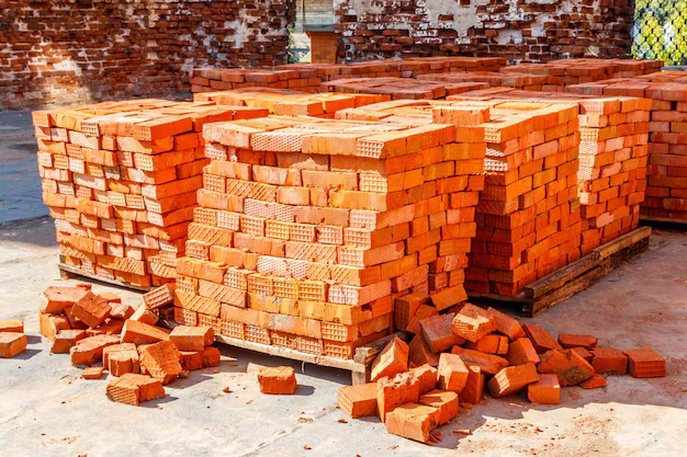 new-red-brick-construction